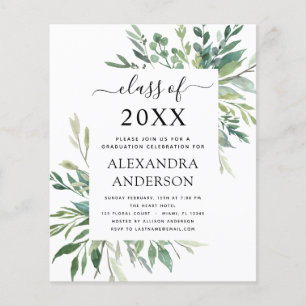 Flyer Presupuesto 2023 Graduación de la vegetación botán