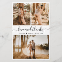 Presupuesto 3 Boda Collage de fotos Gracias Volant