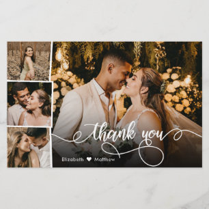 Flyer Presupuesto 4 Guión de agradecimiento de boda con 