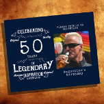 Flyer Presupuesto azul 50.ª invitación por cumpleaños<br><div class="desc">Prepárate para celebrar tu increíble cumpleaños 50 con estilo! Nuestros folletos de invitación a los 50 años son la manera perfecta de hacer saber a sus amigos y familiares que usted está haciendo el gran 5-0. Los huéspedes del hotel pueden disfrutar de todas las instalaciones como servicio de habitación, ascensor,...</div>