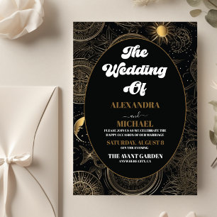 Flyer Presupuesto Boda Celestial de Oro Negro
