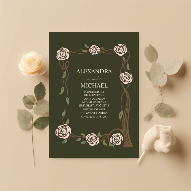 Flyer Presupuesto Boho Chic Floral Retro (Subido por el creador)