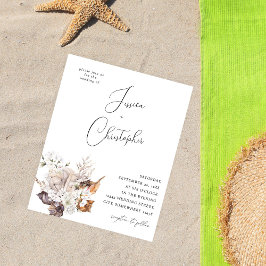 Flyer Presupuesto Conchas marinas y boda floral blanca 2