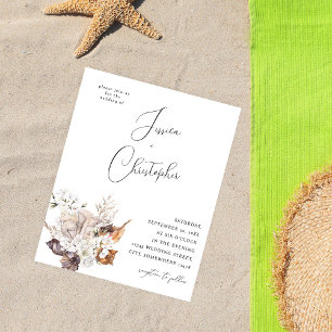 Flyer Presupuesto Conchas marinas y boda floral blanca 2