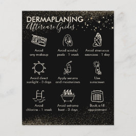 Flyer Presupuesto de cuidados posteriores a Dermaplaning