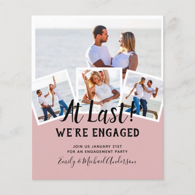 FLYER PRESUPUESTO DE INVITACIÓN DE COMPROMISO FOTOGRÁFIC (Frente)