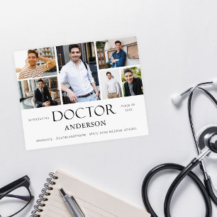 Flyer Presupuesto Doctor Nombre 6 Foto Anuncio de Gradua