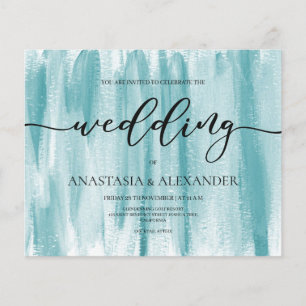 Flyer PRESUPUESTO/Elegante invitación a la boda. Invitac