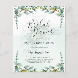 Flyer PRESUPUESTO Eucalyptus BRIDAL SHOWER Greeneration 