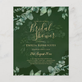 Flyer PRESUPUESTO Eucalyptus BRIDAL SHOWER Greeneration 