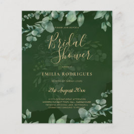 Flyer PRESUPUESTO Eucalyptus BRIDAL SHOWER Greeneration 