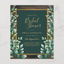 PRESUPUESTO Eucalyptus BRIDAL SHOWER Greeneration 