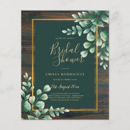 Flyer PRESUPUESTO Eucalyptus BRIDAL SHOWER Greeneration 
