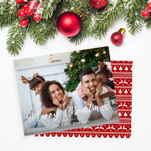 Flyer Presupuesto Feliz Navidad Diversión Guión Foto HH