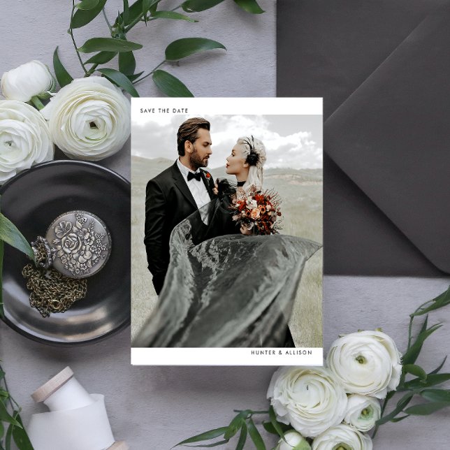 Flyer Presupuesto Foto Anuncio de Fecha de la Boda (Subido por el creador)