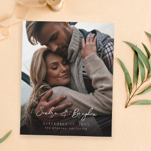 Flyer Presupuesto Foto V MOD Chic 8 Guardar la fecha