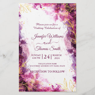 Flyer Presupuesto Guardar La Invitación De Boda De Fecha