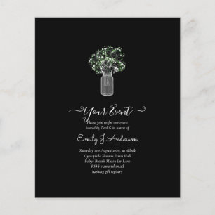 Flyer PRESUPUESTO Gypsophila Mason Jar MODERNO MINIMALIS