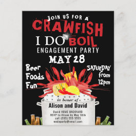 Flyer PRESUPUESTO Hago Compromiso Crawfish Invitación a 