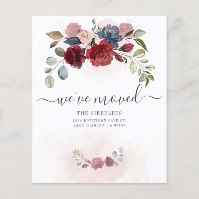 Flyer Presupuesto Hemos movido la Invitación de movimien (Frente)