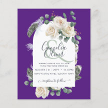 PRESUPUESTO Invitación de Boda con Arco de Rosas B