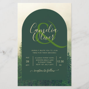 Flyer PRESUPUESTO INVITADO A LA Boda DE Pinos Ecológicos