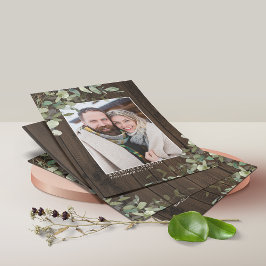 Flyer PRESUPUESTO Madera Rústica Eucalyptus Foto Guardar