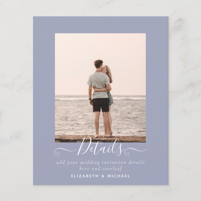 Flyer PRESUPUESTO MÁS BAJO DETALLES DE FOTO MODERNA Flye (Frente)