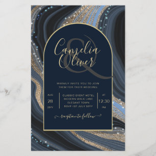 Flyer PRESUPUESTO NAVEGACIÓN NOCTURNA DE Oro Agate Weddi