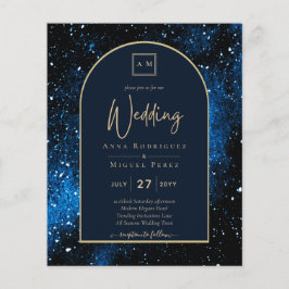 Flyer PRESUPUESTO Nocturno Nocturna InVITACIÓN DE Boda D