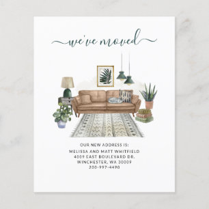 Flyer Presupuesto Nos hemos mudado Anuncio de Chic Movin