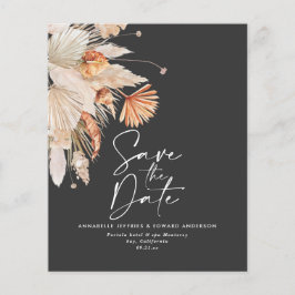 Flyer presupuesto pasto terracotta pampas salva el volan