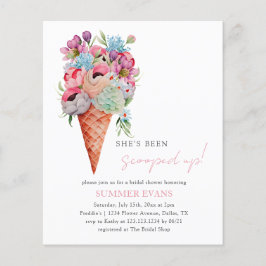 Flyer Presupuesto que le han sacado la ducha de novia