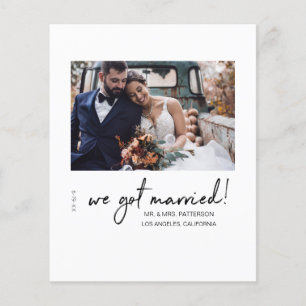 Flyer Presupuesto Que Nos Casamos Boda De Hombres Invita