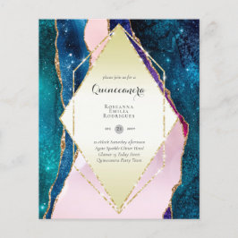 Flyer PRESUPUESTO QUINCEAÑERA - AGATE Brillos Glamour Ch