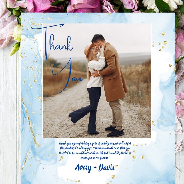 Flyer presupuesto simple y elegante GRACIAS TARJETAS (Subido por el creador)