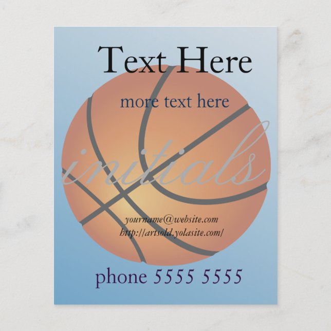 Flyer Presupuesto Súper Especial de Baloncesto (Atrás)