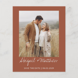 Flyer Presupuesto Terra Cotta Guardar La Invitación De F