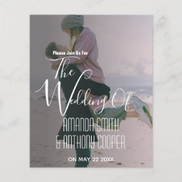 Flyer Presupuesto todo en una única información rsvp e i