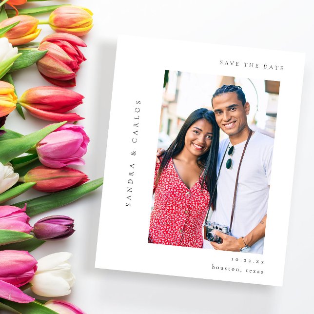 Flyer Presupuesto V MOD 2 Foto simple Guardar la fecha (Subido por el creador)