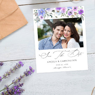 Flyer Presupuestos Floral Peri y Morple Save the Date Ph