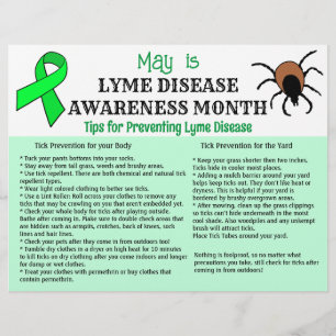 Flyer Prevención Educativa de la Enfermedad de Lyme