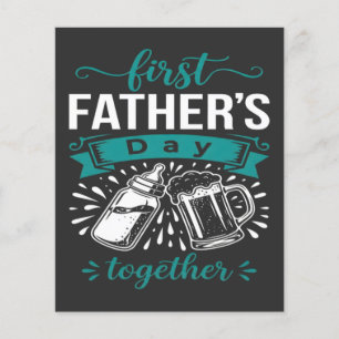 Flyer Primer Día del Padre Juntos
