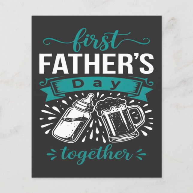 Flyer Primer Día del Padre Juntos (Frente)