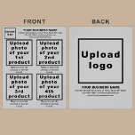 Flyer Productos comerciales o servicios en el viajero gr<br><div class="desc">Volante que usted puede personalizar para poner su marca comercial, productos o servicios y otra información de su negocio. Puedes poner hasta 4 productos o servicios. Personalizar y dáselo a sus clientes o clientes para que anuncien su marca y promuevan sus productos o servicios. material de marketing de personalizable que...</div>