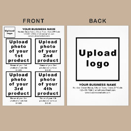 Flyer Productos o servicios empresariales en el viajero 