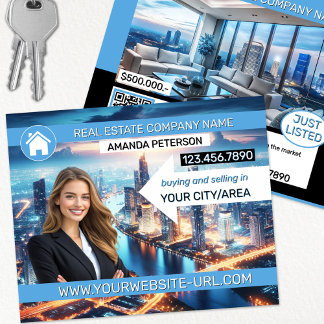Flyer Profesional de marketing inmobiliario