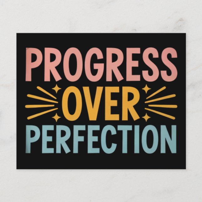 Flyer Progreso del Profesor sobre la Perfección Regreso  (Frente)