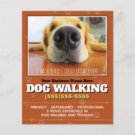 Flyer Promo de Paseo de Perro 4X5
