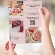 Promoción de panaderías Foto de medios sociales QR